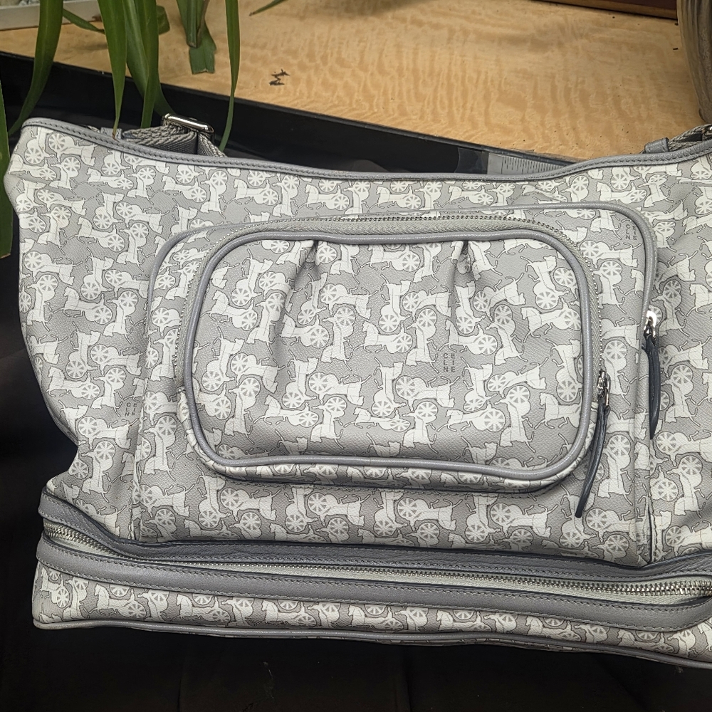 Celine Gray Travel Bag